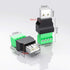 4Packs USB 2.0 Type A Male/Female to 4 Pin Screw Terminal Block Connector, Portable Pluggable Type Adapter