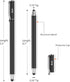 Bargains Depot 2-in-1 20Pcs Stylus Touch Screen Pen for iPhone, Ipad, iPod, Tablet, Galaxy and More with Rubber Tips