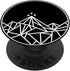 PopSockets PopGrip: Bookworm ACOMAF Night Court Mountains, Bookish for Book Nerds, Swappable Grip for Phones