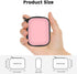 Earbud Case Holder, RISETECH Hard EVA Earphone Travel Case Headphone Small Zipper Pouch Compatible with Flash Drive, SD