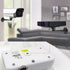 Drsn 360 6.6 lbs Mini Projector Wall Mount, Rotation, Adjustable Angle, Load Capacity, Black