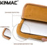 Kinmac Grey Canvas 360° Protective Vertical Style Waterproof Laptop Sleeve with Pocket for iPad 12.9",MacBook Air/Pro 13" and 12.5 inch-13.3 inch Laptop by Kinmac