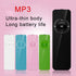 aqxreight MP3 MP3 Portable USB Sport U Disk Music Player Ultra Thin Design Lightweight Music Media Player for Workouts