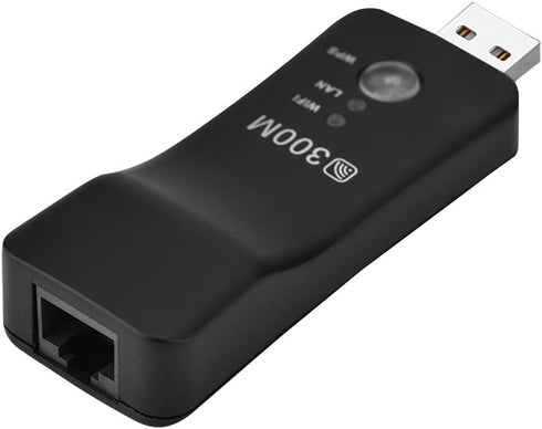 Tosuny 300M Mini WiFi Range Extender, High Speed USB Wireless Repeater WiFi Booster Signal Amplifier for Smart TV