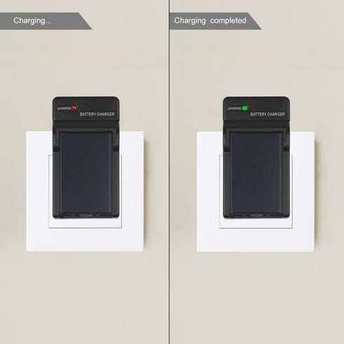 EN-EL9 EN-EL9a Battery Charger for Nikon EN-EL9, Compatible with D40, D40X, D60, D3000, D5000 Cameras
