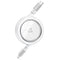 HianDier 3FT USB C to Lightning Cable, Retractable 27W Fast Charging Data Sync Cord for iPhone 14/13/12