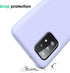 Galaxy A52 5G&4G Case, Liquid Silicone with Microfiber Lining, Shockproof Design Soft Gel Rubber Phone Case Cover -