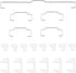 Stabilizers with Raised Wire, 1 x 6.25u and 4 x 2u PCB Screw-in Stabilizers for GH60 87 Tenkeyless Mechanical Keyboard
