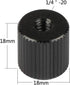 CAMVATE 1/4"-20 Female Screw Double Thread Adapter for Extension Arm - 2039 by CAMVATE