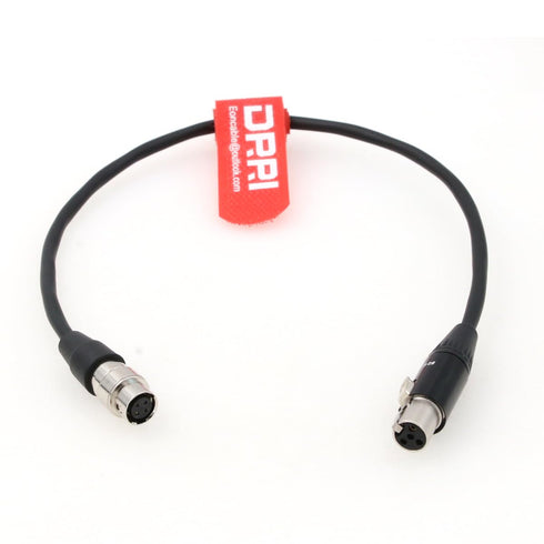 Hawk-Woods DV-SQN4S Hirose 4-Pin Female to Sound Devices 833 888 Scorpio Portable