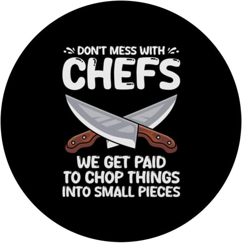 Funny Chef Cooking Lovers Junior Culinary Chef Home Cook PopSockets Standard PopGrip