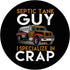 Septic Tank Guy I Specialize In Crap Funny Sewage Serviceman PopSockets Swappable PopGrip