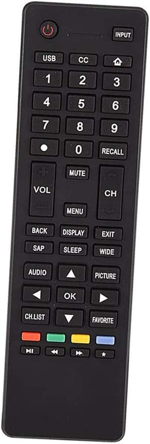 JustFine Replaced Remote Control for Haier 32D3000, LE24F33800A, 39D3005A, 50D3505, LED HDTV TV