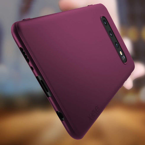 X-level Slim Fit Case for Samsung Galaxy S10, Soft TPU Ultra-Thin Mobile Phone Cover, Matte Finish Coating,