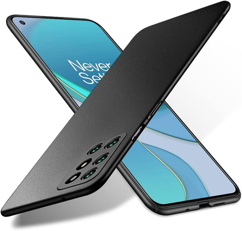 Bastmei OnePlus 8T + 5G Case, Ultra-Light Super Slim Hard PC Cover for OnePlus 8T + 5G (Gravel Black)