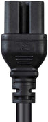 Monoprice Heavy Duty Power Cable - 2 Feet, Black, IEC 60320 C14 to C15