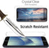 Phone Case for BLU View 5 B160V (6.56") with 1X Tempered Glass Screen Protector, Ultra-thin Soft Silicone Skin, Flowers