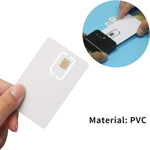 PinQiongZhe 2pcs SIM Card Adapter Nano/Micro/Mini Card Converter Recovery Card Holder