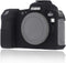 Easy Hood Case for Canon EOS R Digital Camera, Black Anti-Scratch Soft Silicone Rubber Protective Cover Skin