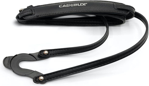 Crossbody Phone Lanyard - Regular Size Compatible with Included Disc (Black)