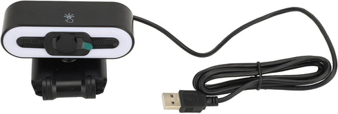 GOWENIC 4K 3840x2140 2.0 Webcam, USB PC Camera with Built in Microphone, Super Bright Fill Light, Auto Beauty Function