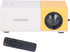 Mini Portable Projector, Digital Movie Projector, 24-60in Large Screen, 1920x1080 Resolution, Smart Video Projector for