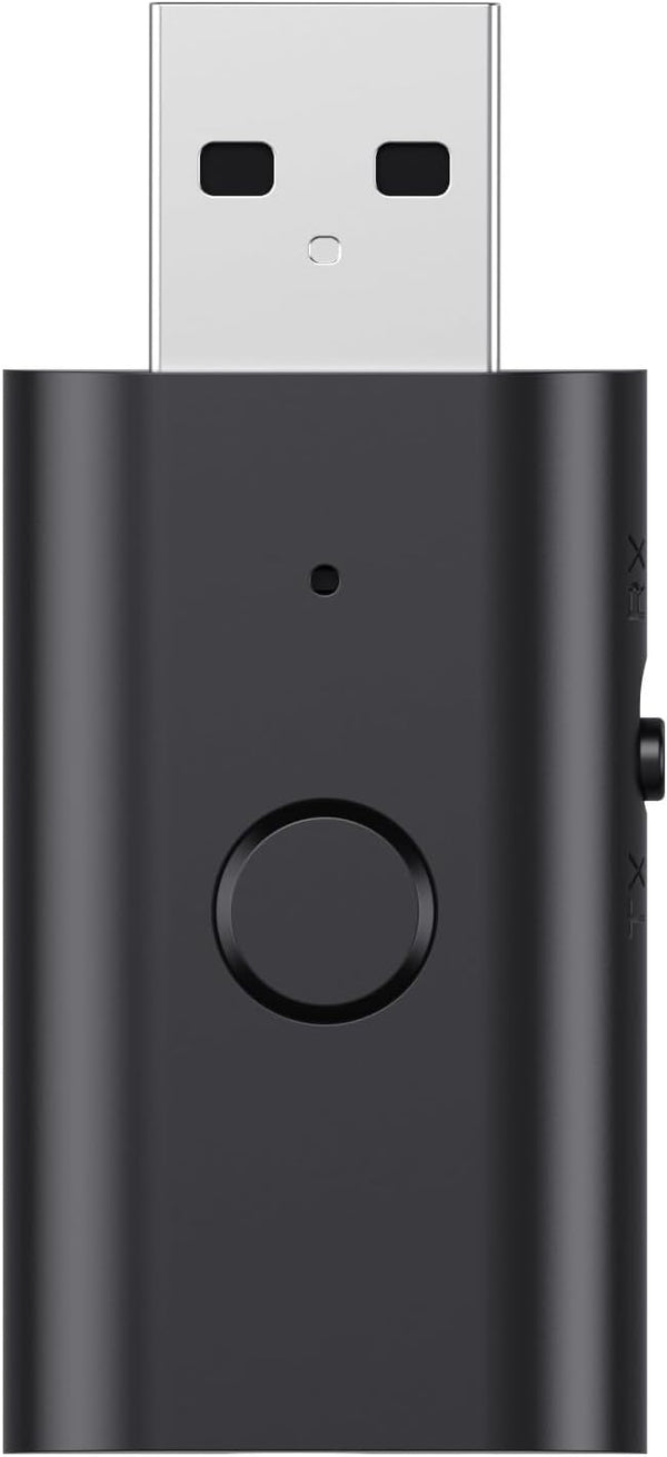 5.3 USB Bluetooth Adapter, 2-in-1 Transmitter Receiver, Low Latency Wireless Audio for TV/PC Home/Car Sound System