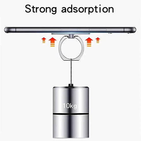 Bling Cute Flower Cell Phone Ring Holder with Crystal Rhinestone, 360° Rotation Metal Finger Stand for iPhone Samsung