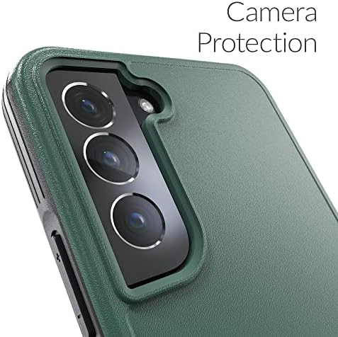 Crave Slim Guard for Galaxy S22+ Case, Shockproof Case for Samsung Galaxy S22+, Forest Green