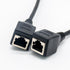 Elecbee RJ45 Ethernet LAN Cable Female to Female Network Extension Cord 60CM