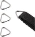 4 Foto&Tech Pieces Lug Ring Camera Strap, Triangle Split Ring Hook, Compatible with Fujifilm Lecia Nikon Canon Sony