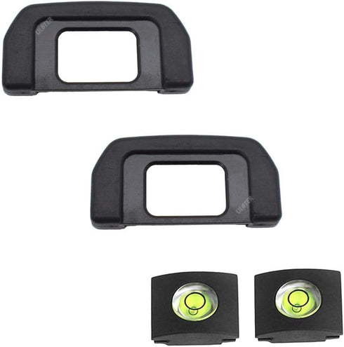 D7500 Eyepiece Eyecup DK-28 for Nikon D7500 Digital Camera, 2-Pack with Hot Shoe Cover