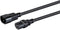 Monoprice Heavy Duty Power Cable - 2 Feet, Black, IEC 60320 C14 to C15