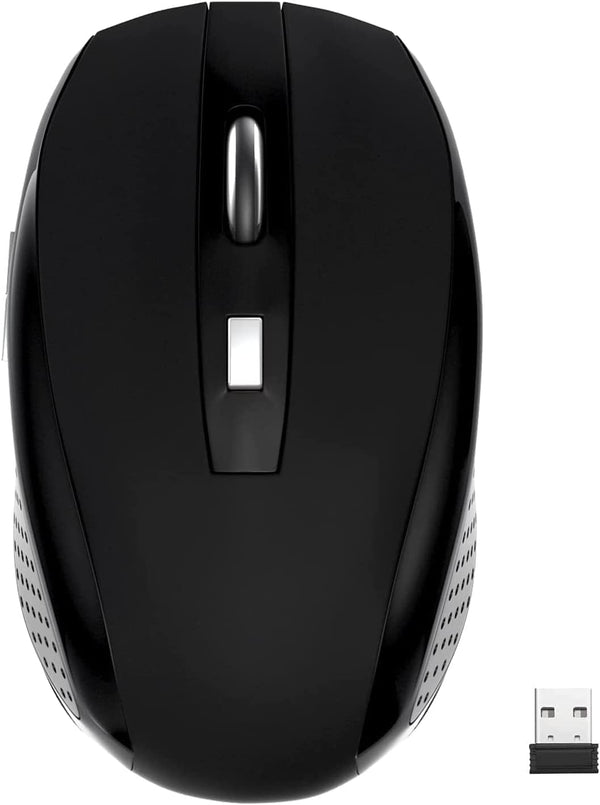 Guiheng Wireless Mouse, 2.4Ghz Wireless Computer Mouse 1200,6 Buttons with Nano Receiver for