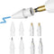 8 Pack Apple Pencil Tips, Upgraded Replacement Pencil Nibs for Apple Pencil 1st/2nd Generation, Wear-Resistant Tips.
