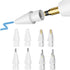 8 Pack Apple Pencil Tips, Upgraded Replacement Pencil Nibs for Apple Pencil 1st/2nd Generation, Wear-Resistant Tips.
