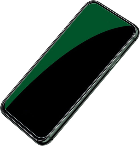 iPhone 14/13/13 Pro Anti-Spy Screen Protector - 3 Pack Anti-Blue Privacy Tempered Glass, 9H Hardness, 6.1" (Green)