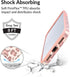 VELVET CAVIAR Compatible with iPhone XR Case, Leopard Cheetah Print Blush Pink, 8ft Drop Tested