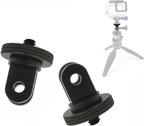 BGNing Tripod Mount for GoPro, 1/4-20 Camera Mount Adapter Compatible with GoPro Hero, Sony, Xiaomi, and More