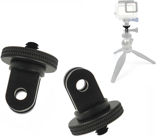BGNing Tripod Mount for GoPro, 1/4-20 Camera Mount Adapter Compatible with GoPro Hero, Sony, Xiaomi, and More