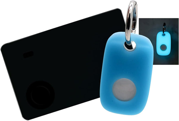 Tile Pro Cover Glow in The Dark, Secure Slim Holder for Tile Slim Finder, Anti-Scratch for Wallet Purse (Glow Blue +