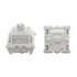 Gateron Smoothie Keyboard Switches - 40gf White 5-Pin Factory Pre-lubed Switches (36PCS)