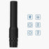 Yoidesu 144/430MHz Radio Antenna BNC Male Silicone Soft Dual Band Mobile Ham Radio Short Antenna for Series Series
