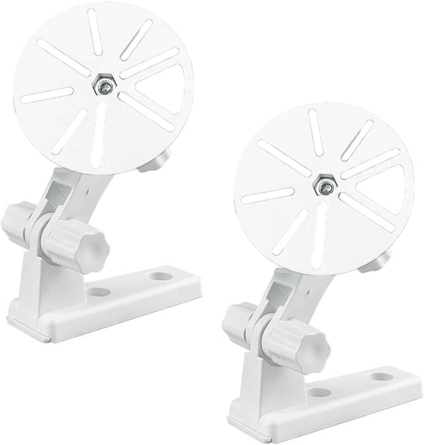 2 Pack Dome Camera Wall Mount L-Type Stand, Cam Bracket Ceiling Support Base Holder for CCTV Baby Monitor