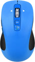 CITLLA Wireless Bluetooth Mouse (USB + BT1 + BT2), Full Size, 4-Way Scrolling,