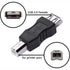Herfair (2Pack, Printer to USB Adapter USB Type B Male to USB-A Female Converter for HP/Canon/Dell/Epson/Lexmark/Xerox