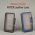 Hand Crafted Miter PU Leather Case Cover for iBasso DX220, First Edition, Light Black