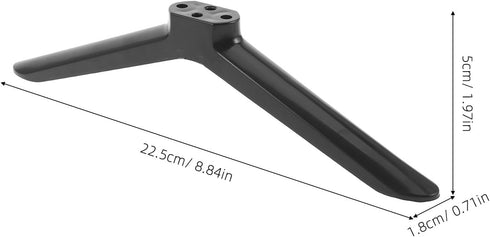 WATIIFUFU 2 Set 40" Pairs TV Legs Replacement - Table TV Stand Mount Bracket with Screw - Plastic Legs Non-Slip Feet