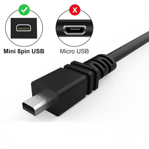 Replacement USB Cable Photo Transfer Cord UC-E6 UC-E23 UC-E17 for Nikon Digital Camera SLR DSLR D3200 D3300 D750 D5300