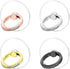 Transparent Cell Phone Ring Stand Holder - Finger Grip Loop in Black, Silver, Gold, Rose Gold (Round)
